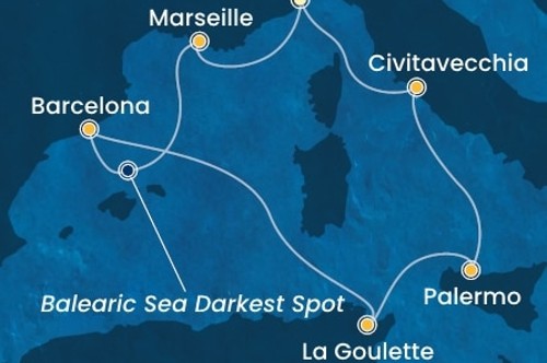 Cruise itinerary