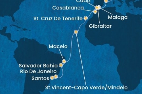 Cruise itinerary