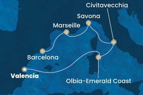 Cruise itinerary