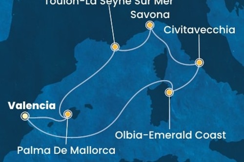 Cruise itinerary
