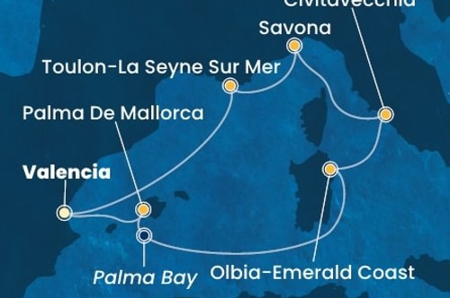 Cruise itinerary