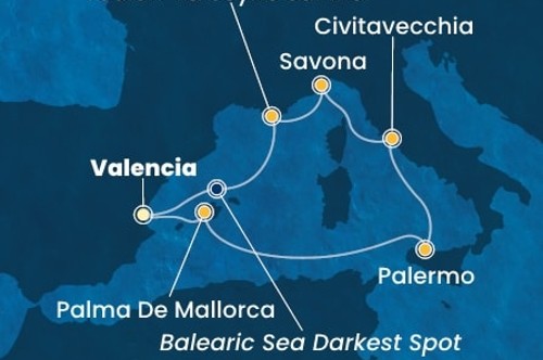 Cruise itinerary