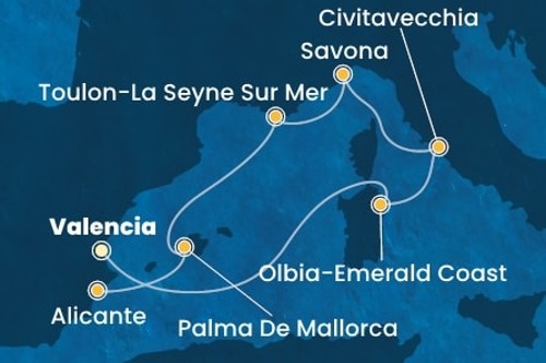 Cruise itinerary