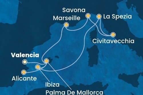 Cruise itinerary