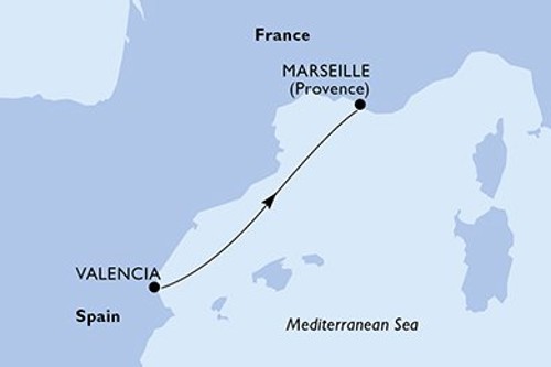 Cruise itinerary