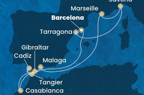 Cruise itinerary