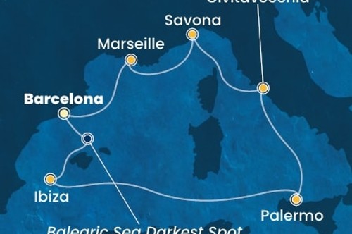 Cruise itinerary