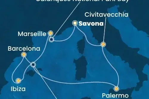 Маршрут круиза