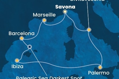 Cruise itinerary