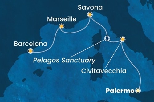 Cruise itinerary
