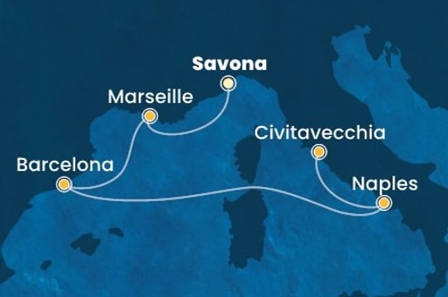 Cruise itinerary