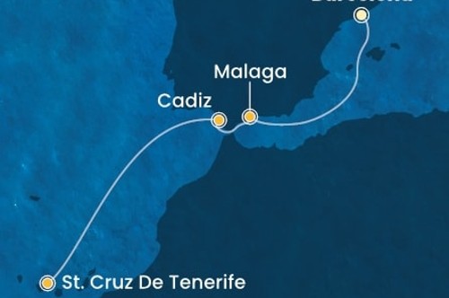 Cruise itinerary