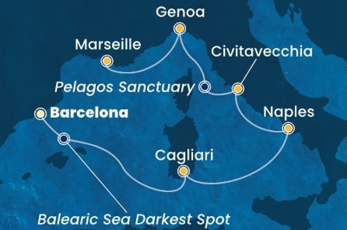 Cruise itinerary
