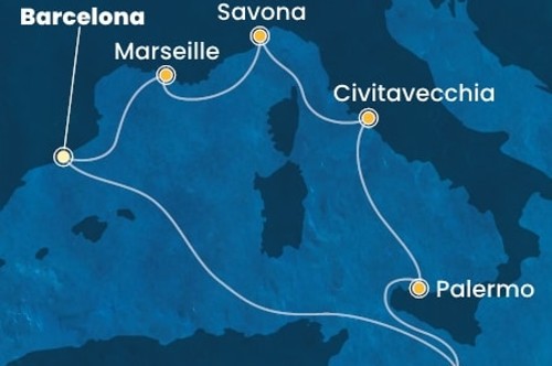 Cruise itinerary