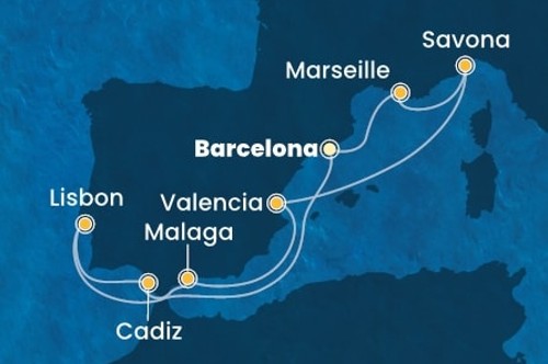 Cruise itinerary