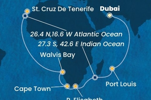 Cruise itinerary