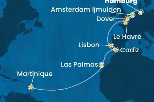 Маршрут круиза