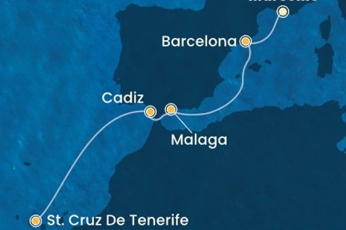Cruise itinerary