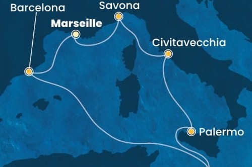 Cruise itinerary