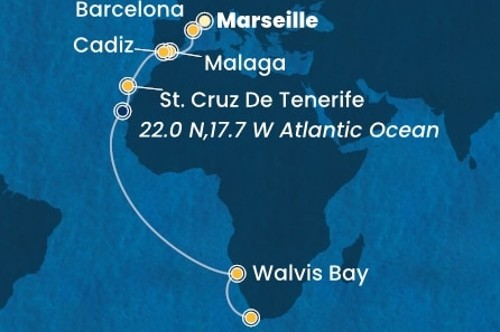 Cruise itinerary