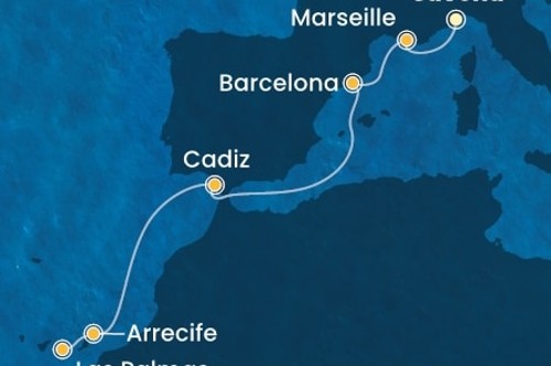 Cruise itinerary