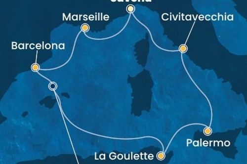Cruise itinerary