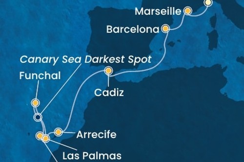 Cruise itinerary