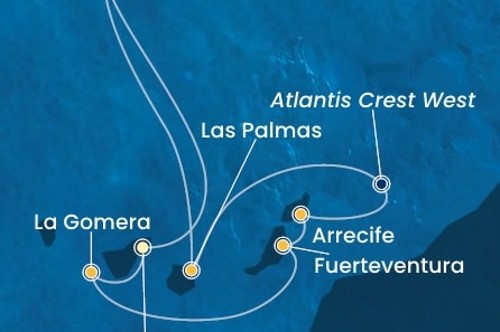 Cruise itinerary