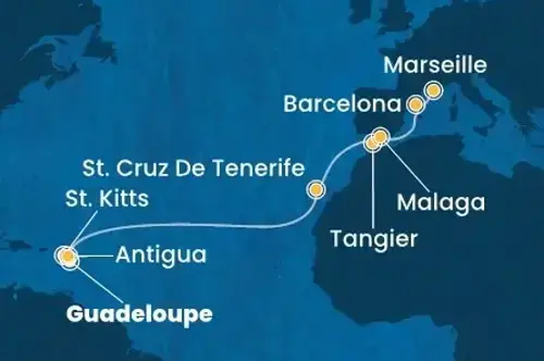 Маршрут круиза