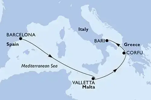 Маршрут круїзу