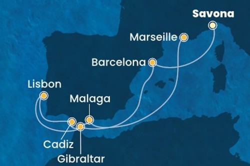 Cruise itinerary