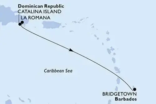 Маршрут круиза