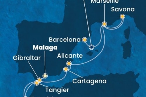 Cruise itinerary