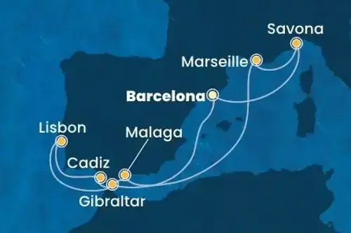 Маршрут круїзу