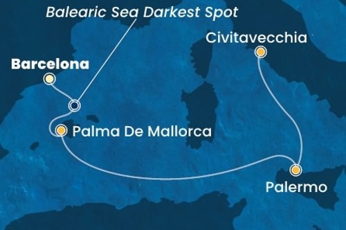 Cruise itinerary