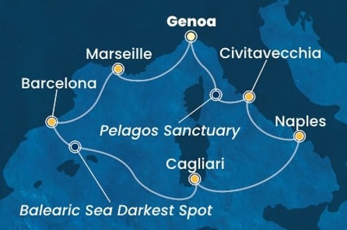 Cruise itinerary