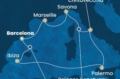 Cruise itinerary