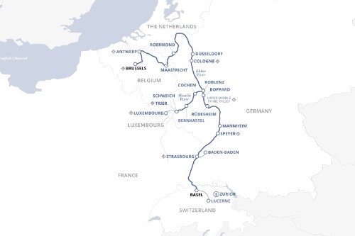 Cruise itinerary