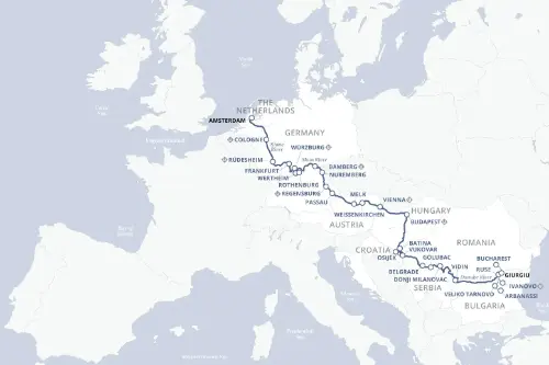 Маршрут круиза