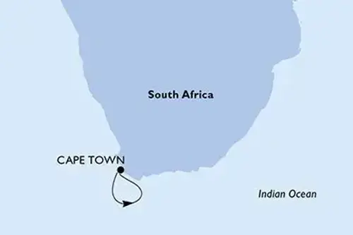 Маршрут круиза