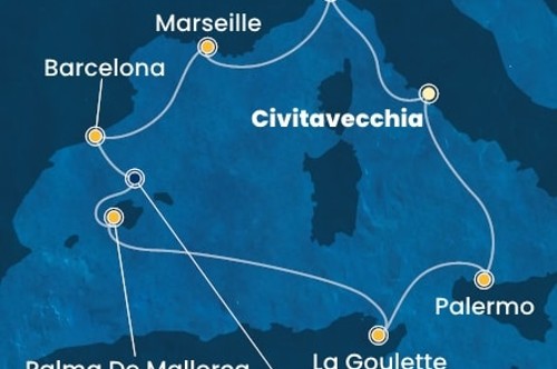 Маршрут круиза