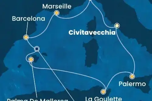 Маршрут круиза