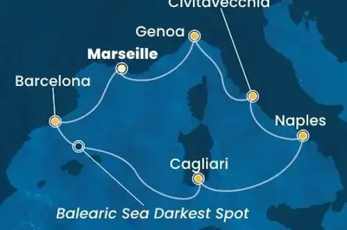 Маршрут круиза