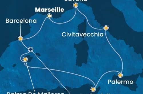 Маршрут круиза