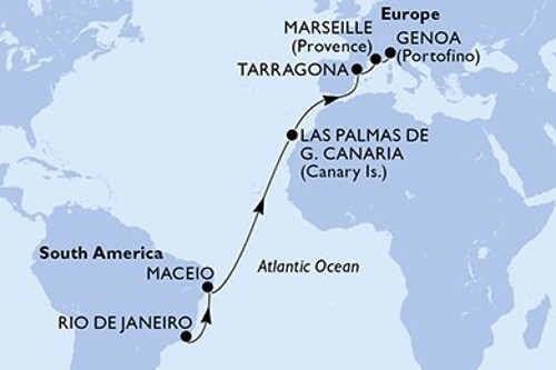 Маршрут круїзу