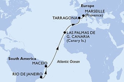 Маршрут круїзу