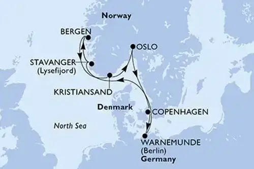 Маршрут круїзу