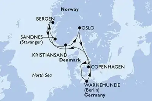 Маршрут круїзу