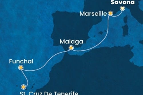 Маршрут круиза