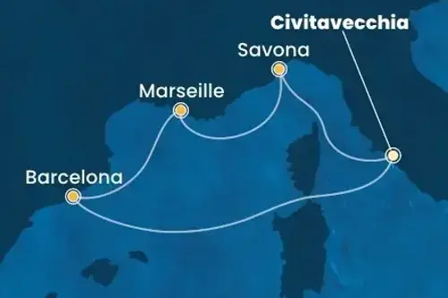 Маршрут круиза